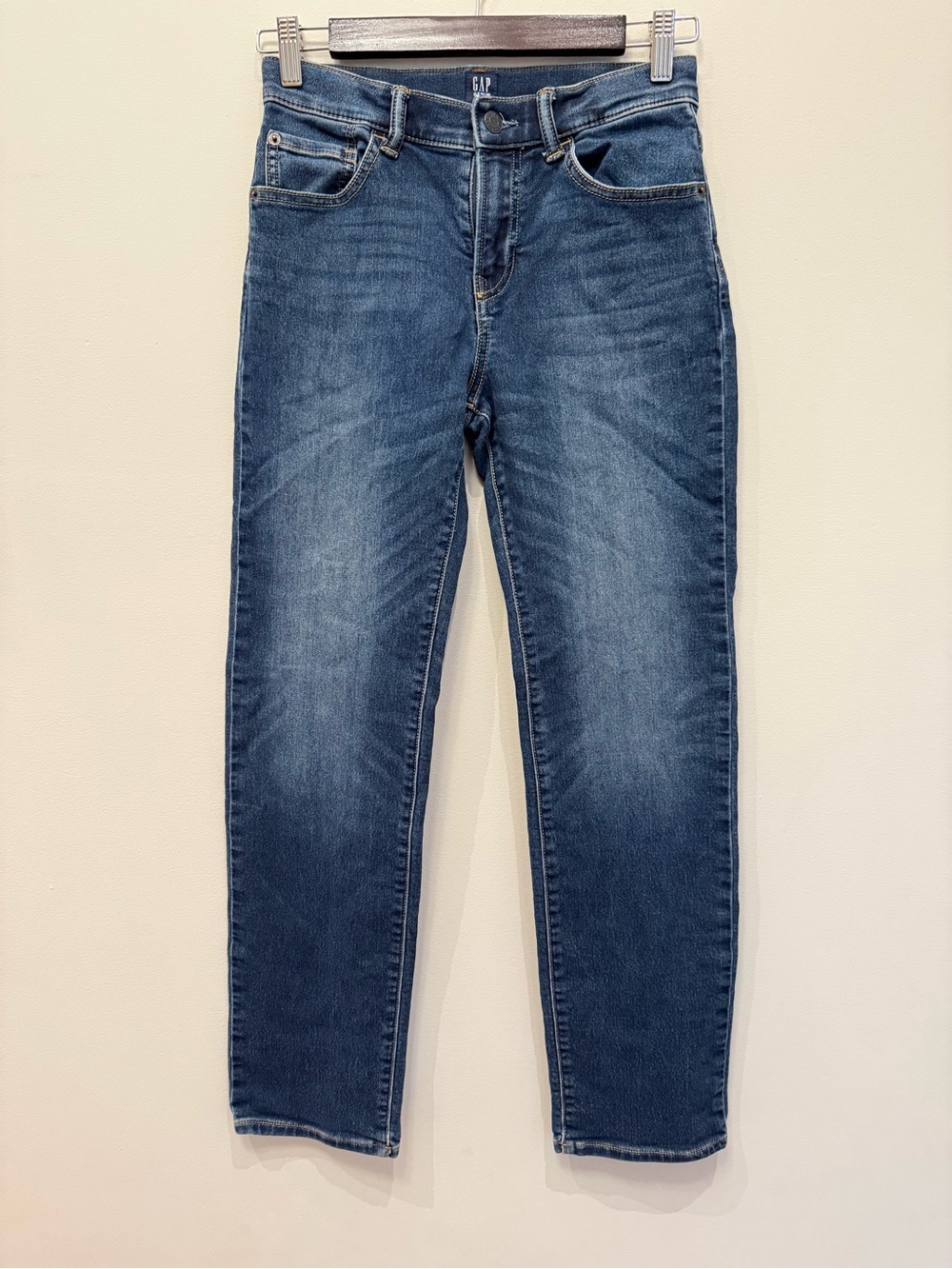 GAP Youth Boys Regular Stretch Original Jeans, Blue Size 14